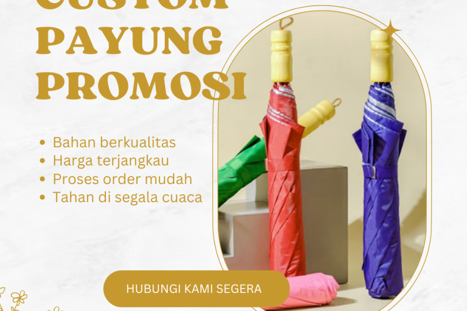 Custom Payung Promosi