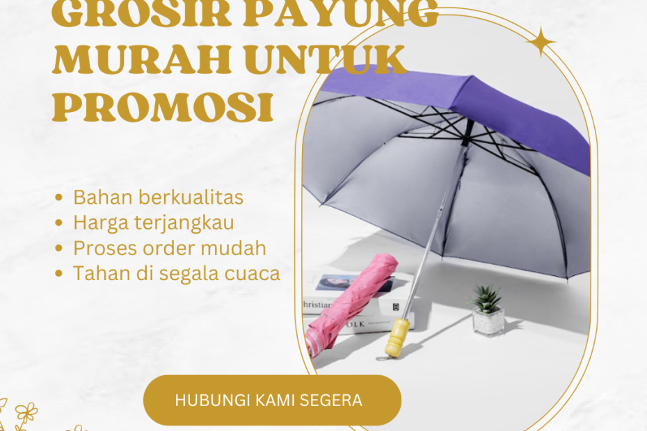 Grosir Payung Murah untuk Promosi