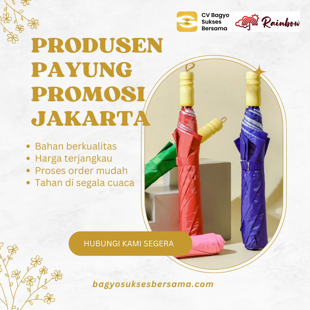 Produsen payung promosi Jakarta