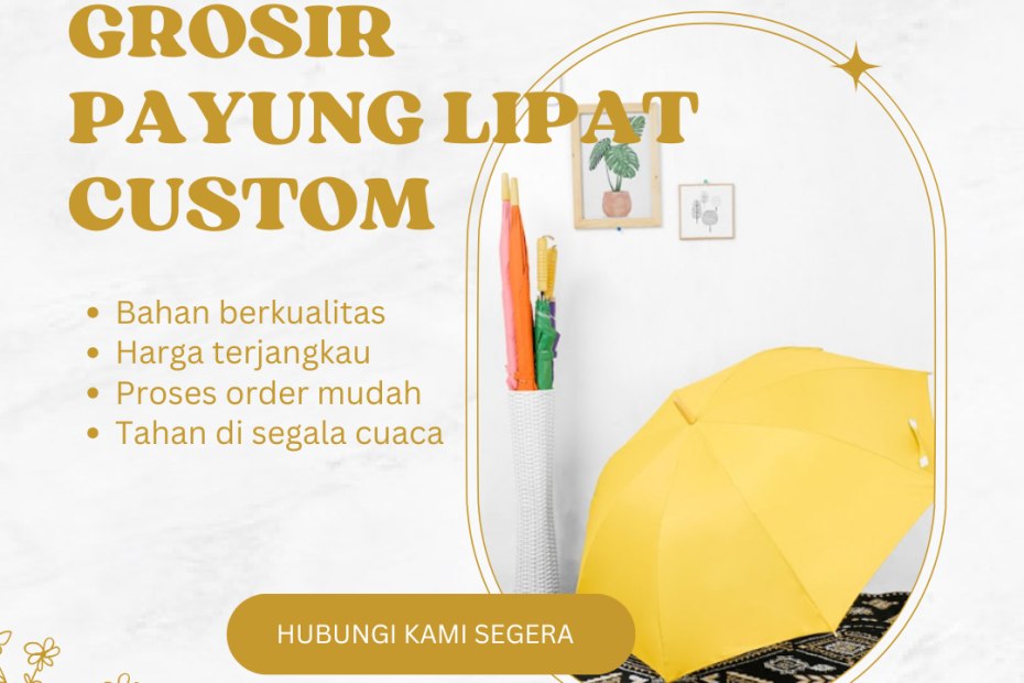 Grosir Payung Lipat Custom