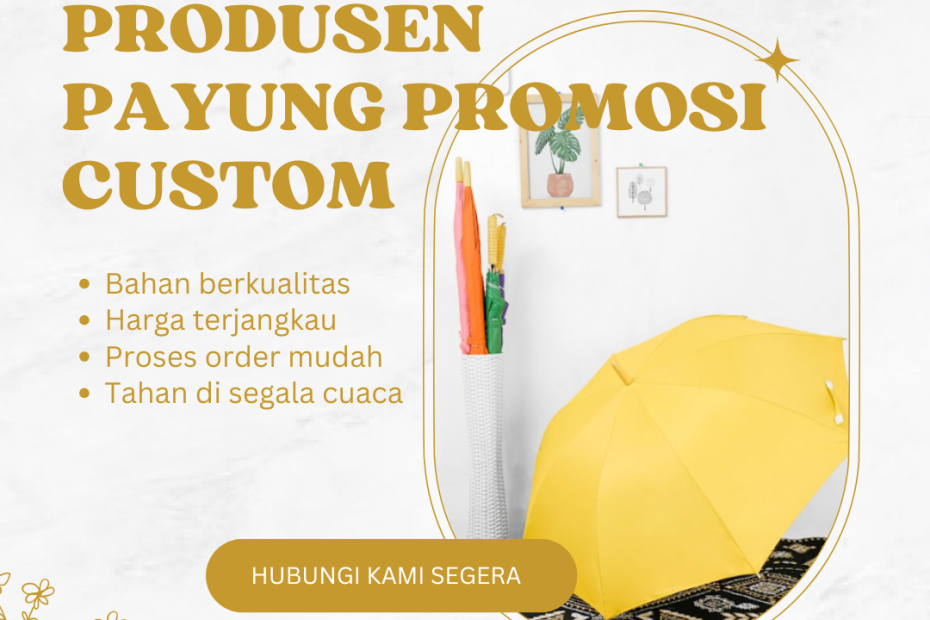 Produsen Payung Promosi Custom
