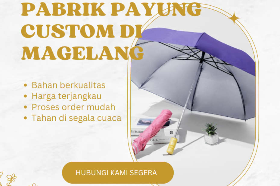 Pabrik Payung Custom di Magelang