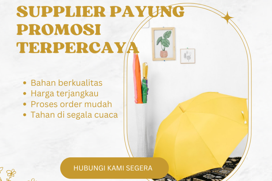 Supplier Payung Promosi Terpercaya