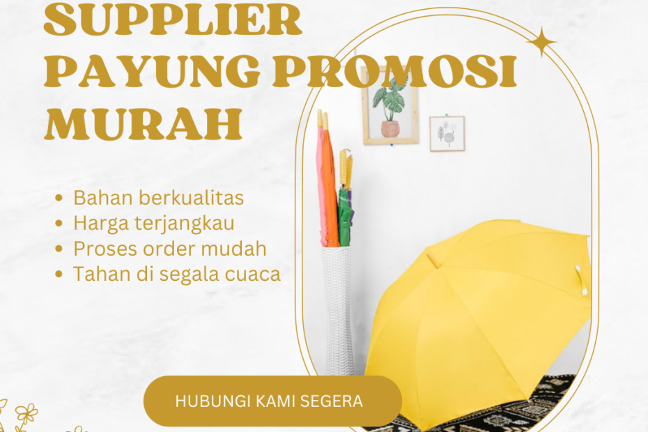 Supplier Payung Promosi Murah