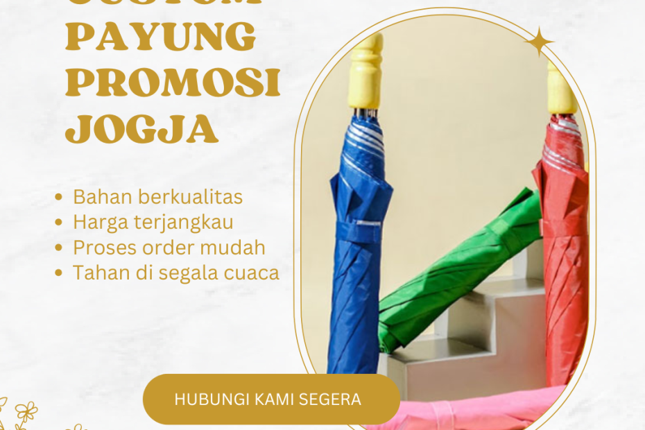 Custom Payung Promosi Jogja