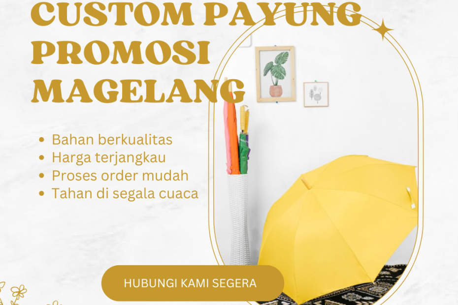 Custom Payung Promosi Magelang
