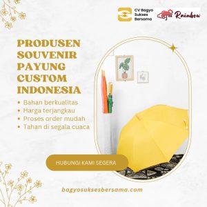 Produsen Souvenir Payung Custom Indonesia