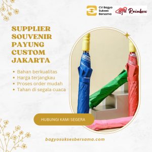 Supplier Souvenir Payung Custom Jakarta