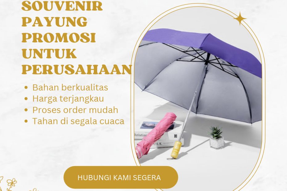 Souvenir Payung Promosi Untuk Perusahaan