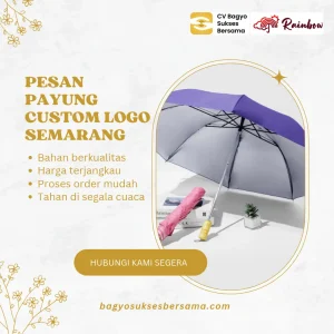 Pesan Payung Custom Logo Semarang