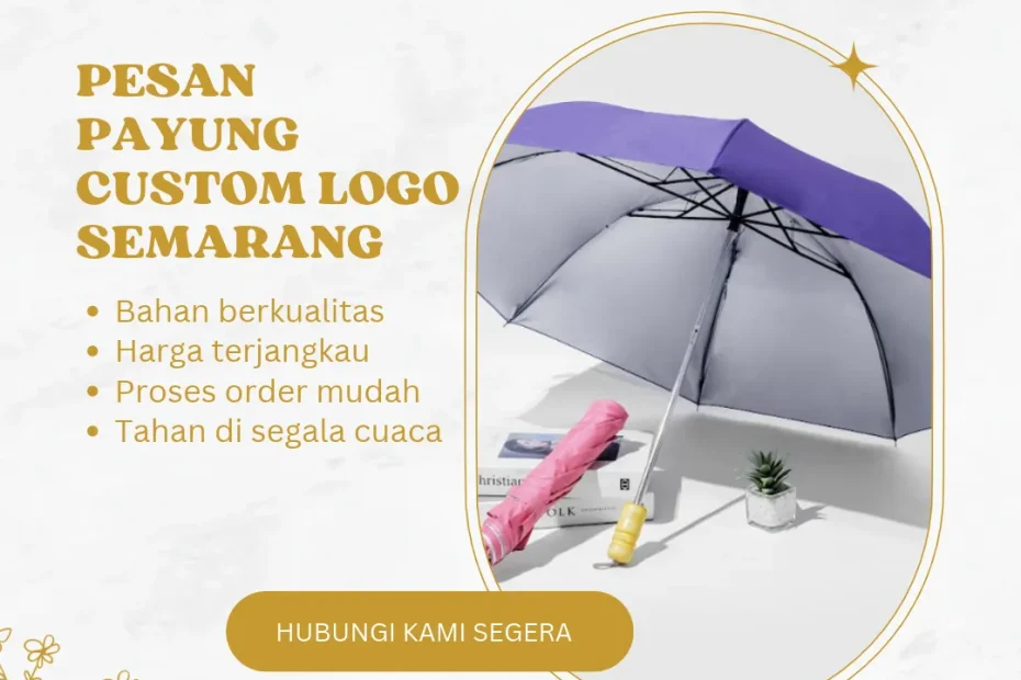Pesan Payung Custom Logo Semarang